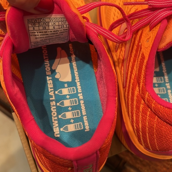 Newton Gravity 11 size 8 Orange and Pink - Picture 5 of 7